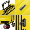 Maleta De Viaje Mediana Expandible Abs Trolley 60cm 4 Ruedas Dobles Simoa 71260 Amarillo