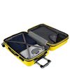 Maleta De Viaje Mediana Expandible Abs Trolley 60cm 4 Ruedas Dobles Simoa 71260 Amarillo