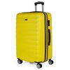 Maleta De Viaje Grande Expandible Abs Trolley 70cm Xl 4 Ruedas Dobles Simoa 71270 Amarillo