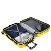 Maleta De Viaje Grande Expandible Abs Trolley 70cm Xl 4 Ruedas Dobles Simoa 71270 Amarillo