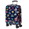 Maleta Cabina Policarbonato Trolley 55cm 4 Ruedas Dobles Candado Integrado 702250 Marino