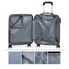 Pack 2 Maletas De Viaje Rígidas Cabina 4 Ruedas 55x40x20 Cm Trolley Abs T71650p Coral/cora