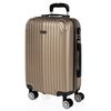 Maleta Cabina Abs Texturizado Trolley De Viaje Rígida Vuelos Low Cost T71550 Champagne