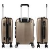 Maleta Cabina Abs Texturizado Trolley De Viaje Rígida Vuelos Low Cost T71550 Champagne