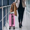 Maleta Cabina Abs Texturizado Trolley De Viaje Rígida Vuelos Low Cost T71550 Rosa