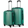 Maletas De Viaje Rígidas Cabina Y Mediana Extensible De Abs T71515 Verde Menta