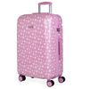 Maleta De Viaje Grande Policarbonato Trolley 60cm 4 Ruedas Dobles 702460 Rosa