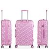 Maleta De Viaje Grande Policarbonato Trolley 60cm 4 Ruedas Dobles 702460 Rosa