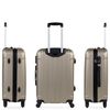 Maleta De Viaje Mediana Abs Rígida Trolley 63cm 4 Ruedas 771160 Champagne