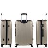 Maleta De Viaje Grande Abs Trolley 75 Cms Rígida 4 Ruedas 771170 Champagne