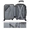 Maleta Cabina Abs Rígida 4 Ruedas Trolley De Viaje 55cm 771150 Champagne