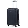 Maleta De Viaje Mediana Abs Rígida Trolley 63cm 4 Ruedas 771160 Negro