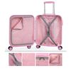 Juego Maleta Cabina Y Neceser 2 Pzs, Maleta Pequeña 20(55x40x20 Cm) 702450b Rosa