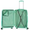 Maleta De Viaje Grande Policarbonato Trolley 60cm 4 Ruedas Dobles 702460 Topos Menta