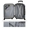 Maleta Cabina Abs Rígida 4 Ruedas Trolley De Viaje 55cm 771150 Azul Vaquero