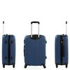 Maleta De Viaje Mediana Abs Rígida Trolley 63cm 4 Ruedas 771160 Azul Vaquero