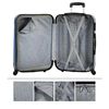 Maleta De Viaje Mediana Abs Rígida Trolley 63cm 4 Ruedas 771160 Azul Vaquero