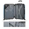 Maleta De Viaje Grande Abs Trolley 75 Cms Rígida 4 Ruedas 771170 Azul Vaquero