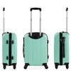 Maleta Cabina Abs Rígida 4 Ruedas Trolley De Viaje 55cm 771150 Menta