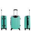 Maleta De Viaje Mediana Abs Rígida Trolley 63cm 4 Ruedas 771160 Menta