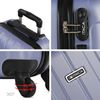 Maleta De Viaje Grande Abs Trolley 75 Cms Rígida 4 Ruedas 771170 Malva