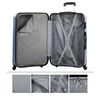 Maleta De Viaje Grande Abs Trolley 75 Cms Rígida 4 Ruedas 771170 Malva