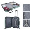 Juego De Maletas De Viaje Ligeras 3 Pzs. Set Trolley Abs 4 Ruedas Cabina + Grande + Necese