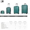 Juego De Maletas De Viaje Ligeras 3 Pzs. Set Trolley Abs 4 Ruedas Cabina + Grande + Necese