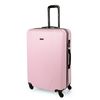 Maleta De Viaje Grande Abs Texturizado Trolley 70cm Xl 71170 Rosa