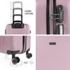 Maleta De Viaje Grande Abs Texturizado Trolley 70cm Xl 71170 Rosa