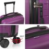 Maleta De Viaje Mediana Extensible Polipropileno 60cm 4 Ruedas Dobles Tsa 760260 Purpura