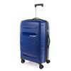 Maleta De Viaje Mediana Extensible Polipropileno 70cm 4 Ruedas Dobles Tsa 760270 Azul