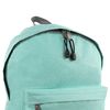 Mochila Escolar + Estuche Portatodo A Juego Incluido De Poliester 25332 Menta