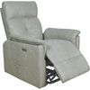 Sillón Relax Reclinable Powerlift Electrico Nasa 102 X 74 X 89 Cm Gris Claro