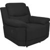 Butaca Relax Montecarlo Reclinable Manual 103 X 108 X 91 Cm Gris Oscuro