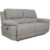 Sofa 2 Plazas Relax Montecarlo Reclinable Manual 103 X 169 X 91 Cm Gris Claro