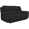 Sofa 3 Plazas Relax Montecarlo Reclinable Manual 103 X 209 X 91 Cm Gris Oscuro