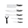 Cuchillos Swiss Chef 6 Piezas Blanco