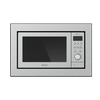 Microondas Encastrable Grandheat 2500 Built-in Steel Cecotec