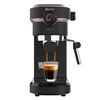 Cafetera Express Cafelizzia 890 Rose Pro. Espressos Y Cappuccino, 1350 W, Sistema Thermoblock, 20 Bares, Modo Auto Para 1-2 Cafés, Vaporizador Orientable Y Manómetro, 1,2 L