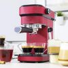 Cafetera Express Cafelizzia 790 Shiny. Espressos Y Cappuccino, 1350 W, Sistema Thermoblock, 20 Bares, Modo Auto Para 1-2 Cafés, Vaporizador Orientable, 1.2l, Rojo