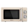 Microondas Cecotec Proclean 3010 Retro 700w 20l Diseño Vintage Beige