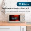 Microondas Con Grill Cecotec Proclean 3110 Retro 700w 20l Diseño Vintage Beige