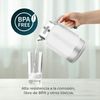 Hervidor De Agua De 1,7l Eléctrico Thermosense 600 Touch White. 2200w, Libre De Bpa, Acero Inoxidable Y Plástico De Máxima Calidad, Luz Led Y Luz De Funcionamiento, Base De 360º