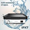 Plancha De Asar Eléctrica Magnet 1800. Plancha De Cocina Grill Con 1800w, Aluminio Con Revestimiento De Teflón, Piezas Magnéticas Desmontables Y Apta Para Lavavajillas