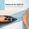 Plancha Horizontal Con Bomba Ironhero 3200 I-pump. 3200 W, Tecnología Power Steam, Golpe De Vapor 285 G/min, Suela Turbo Anodized Pro, Sistema Antigoteo, Cyclo Clean, Auto Off