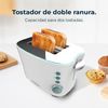 Tostadora Vertical Toast&taste Double W, 650w, Doble Ranura Ancha Para 2 Tostadas, Fácil Limpieza, Apagado Y Pop-up Automático, Incluye Pinzas Extracción, Bandeja Recogemigas