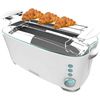 Tostador Toast&taste Extra Double W, 1350w De Potencia, Doble Ranura Larga Para 2 Tostadas, Apagado Y Pop-up Automático, Acero Inoxidable, Recogemigas, Autocentrado