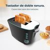 Tostadora Toast&taste Double B, 650 W De Potencia, Doble Ranura Para 2 Tostadas, Apagado Y Pop-up Automático, Recogemigas, Sistema De Extraelevación, Autocentrado, Incluye Pinzas