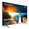Tv Qled 139,7 Cm (55") Cecotec V1 Series Vqu10055s, 4k Uhd, Android Tv